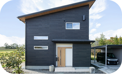 戸建て住宅の外観