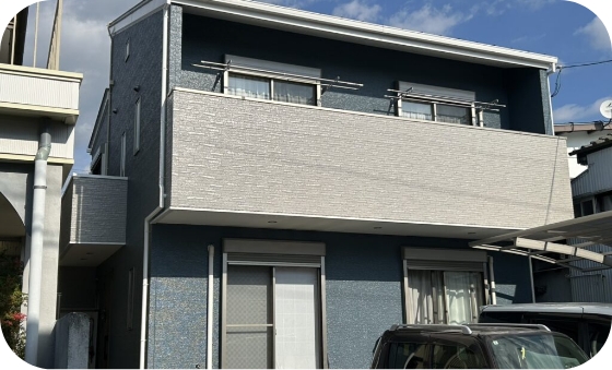 施工後の住宅外観