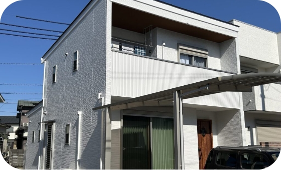 施工後の住宅外観