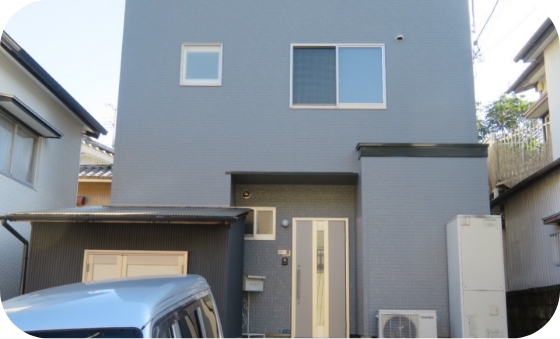 施工後の住宅外観