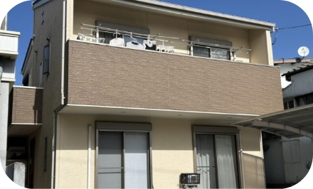 施工前の住宅外観