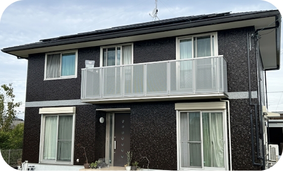 施工後の住宅外観