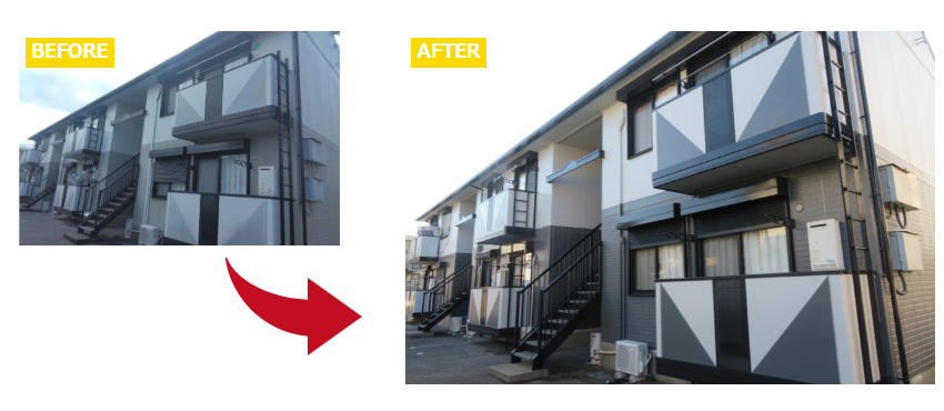 北村塗装店公式HP 施工事例の画像