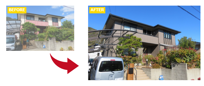 北村塗装店公式HP 施工事例の画像