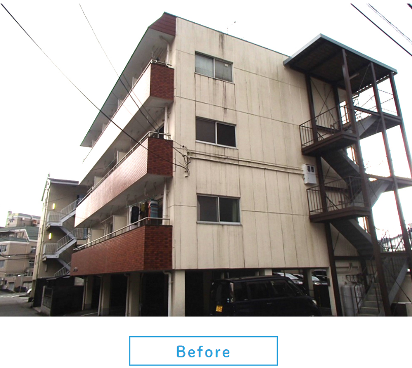 尾﨑塗装工業公式HP施工事例の画像