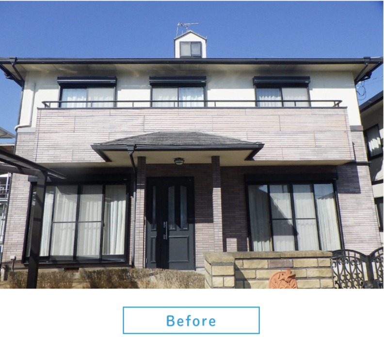 尾﨑塗装工業公式HP施工事例の画像