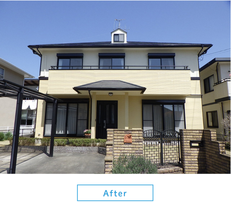 尾﨑塗装工業公式HP施工事例の画像