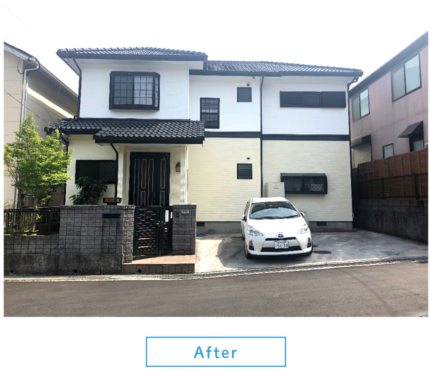 尾﨑塗装工業公式HP施工事例の画像