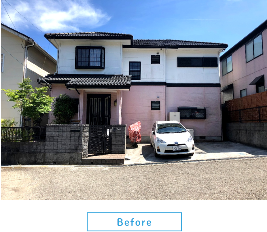 尾﨑塗装工業公式HP施工事例の画像